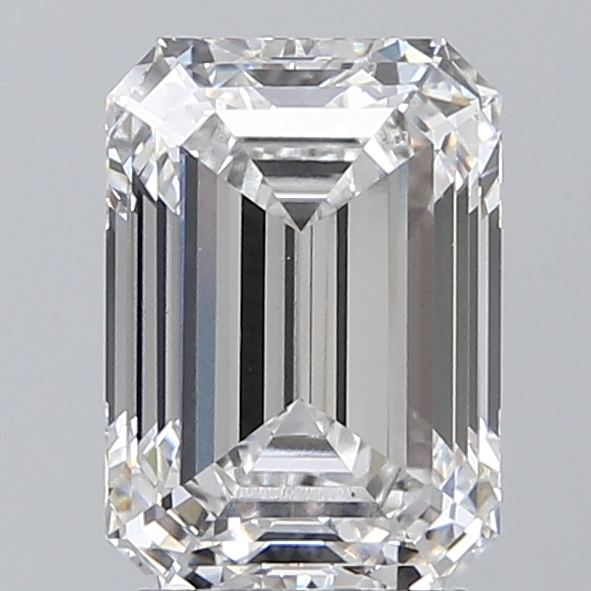 Emerald cut 6.02ct E VS1