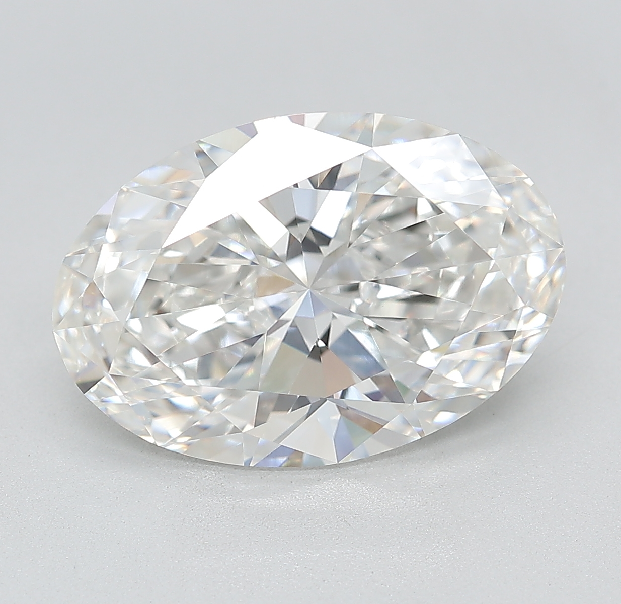 Oval 5.82ct F VVS2