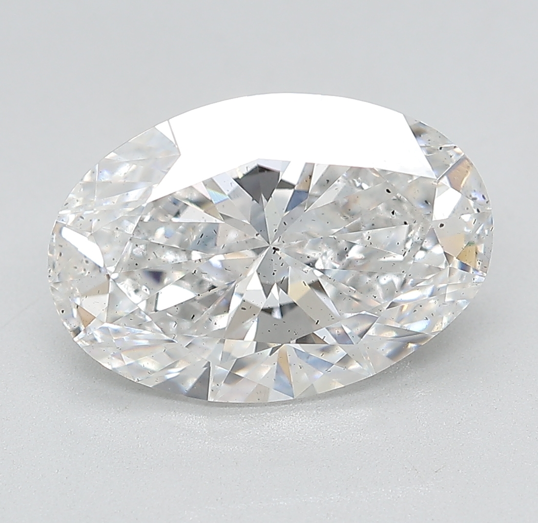Oval 4.50ct F SI2