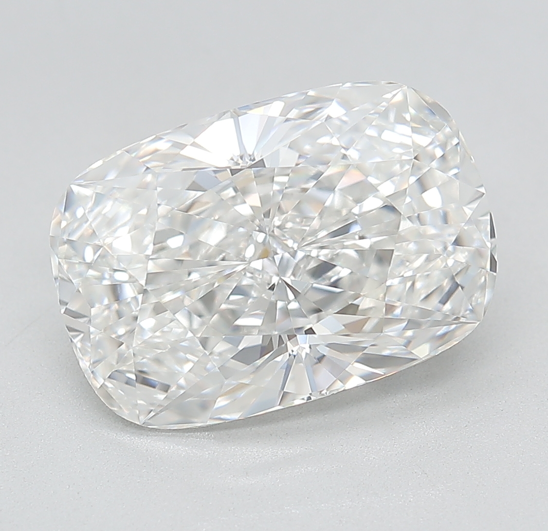 Cushion 5.18ct F VVS2