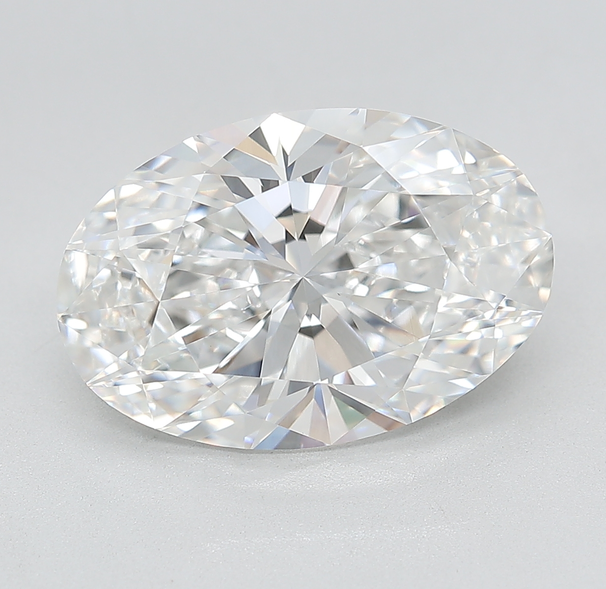 Oval 5.82ct E VVS2