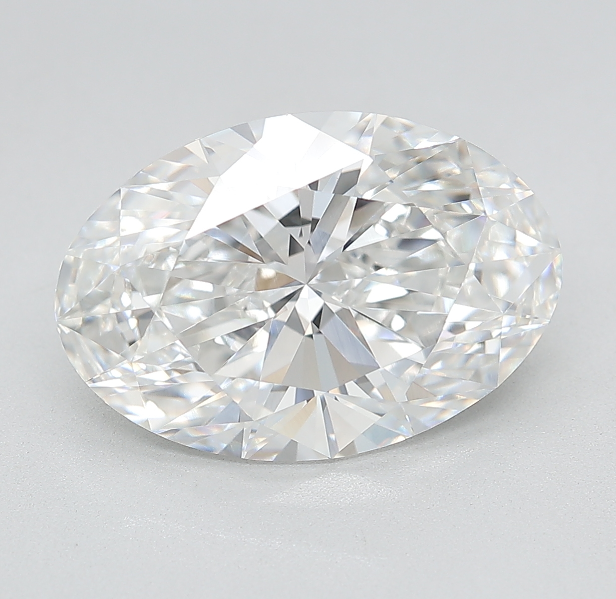 Oval 5.92ct E VVS2