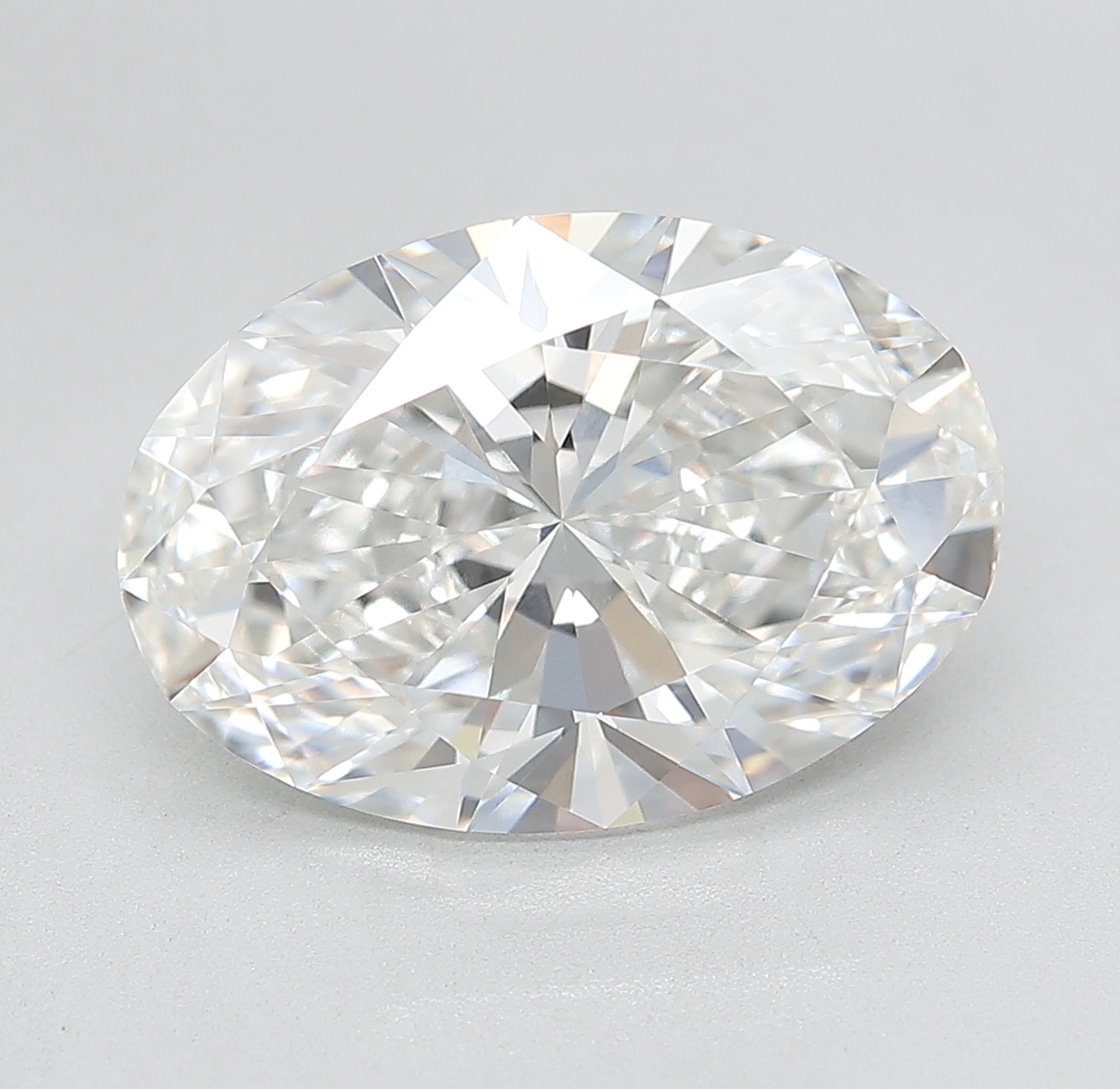 Oval 5.54ct F VVS2