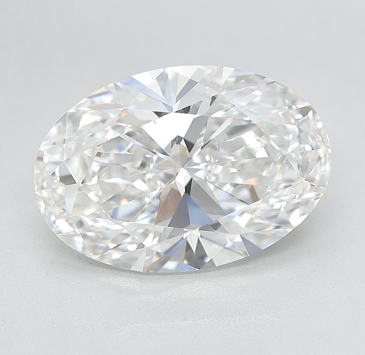 Oval 5.83ct E VVS2