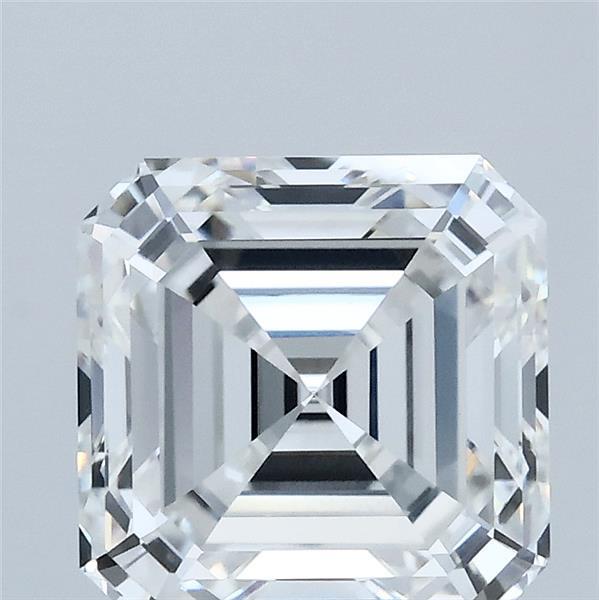 3.1 carat e VVS2 EX Cut IGI asscher diamond