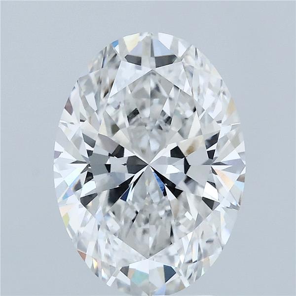 3.05 carat e VVS2 EX Cut IGI oval diamond