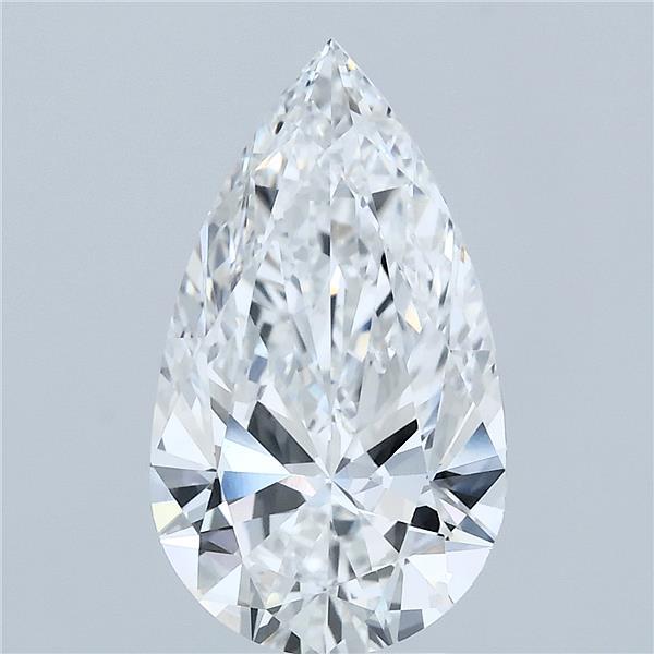 3 carat e VVS2 EX Cut IGI pear diamond