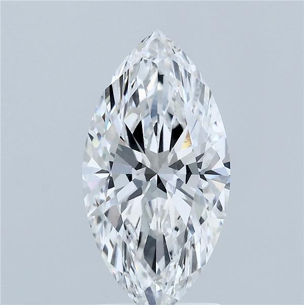 2.08 carat e VVS2 EX Cut IGI marquise diamond
