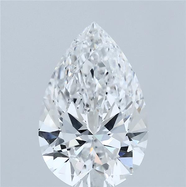 2.04 carat e VVS2 EX Cut IGI pear diamond