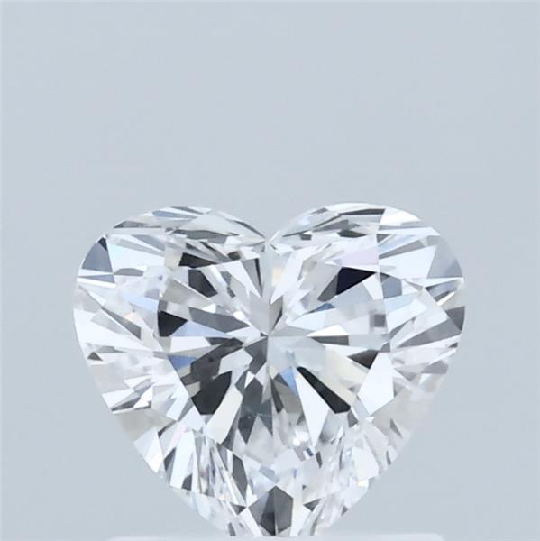 1 carat d VVS2 EX Cut IGI heart diamond