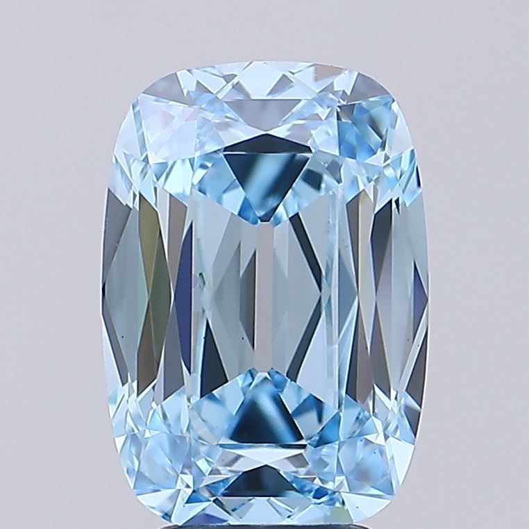 Old Miner 4.19ct Fancy Vivid Blue VS1