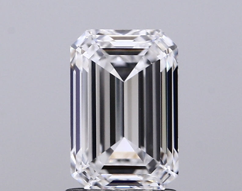 2.01ct Emerald · D · VVS1 · IGI