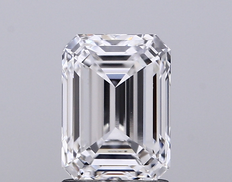 2.01ct Emerald · D · VVS1 · IGI