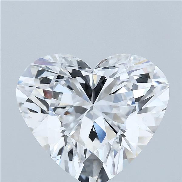 4.01 Carat Heart Cut D VVS2 Diamond - view 1