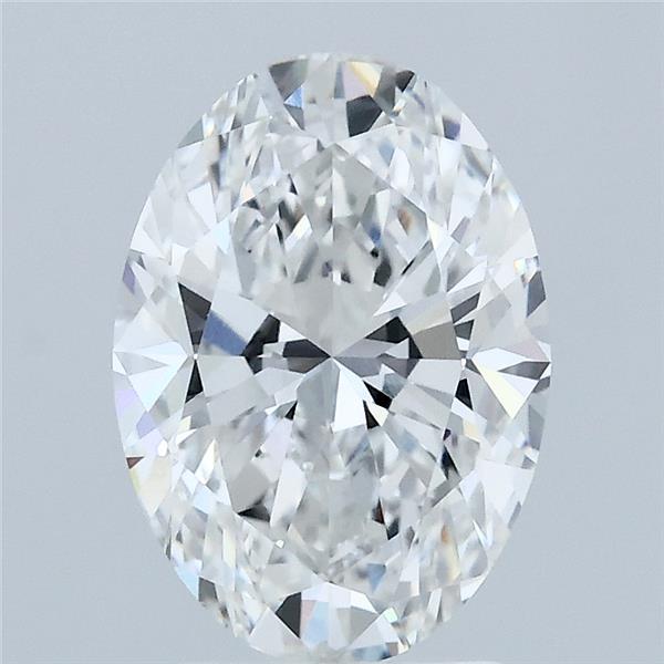 2.06 carat e VVS2 EX Cut IGI oval diamond
