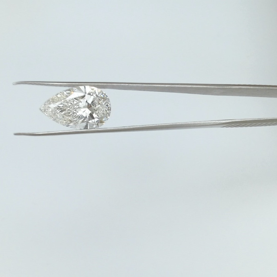 4.01ct Pear E VVS1 IGI