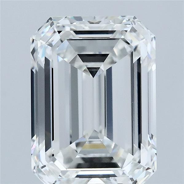 3.05 carat f VVS2 EX Cut IGI emerald diamond