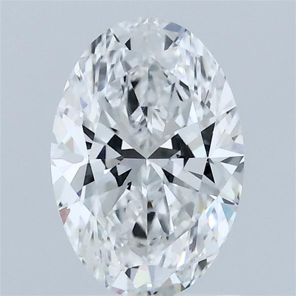 1 carat e VVS2 EX Cut IGI oval diamond