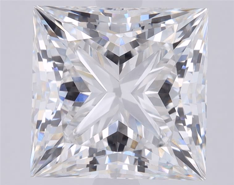 3.74ct Princess Lab-Grown Diamond · F/VS1