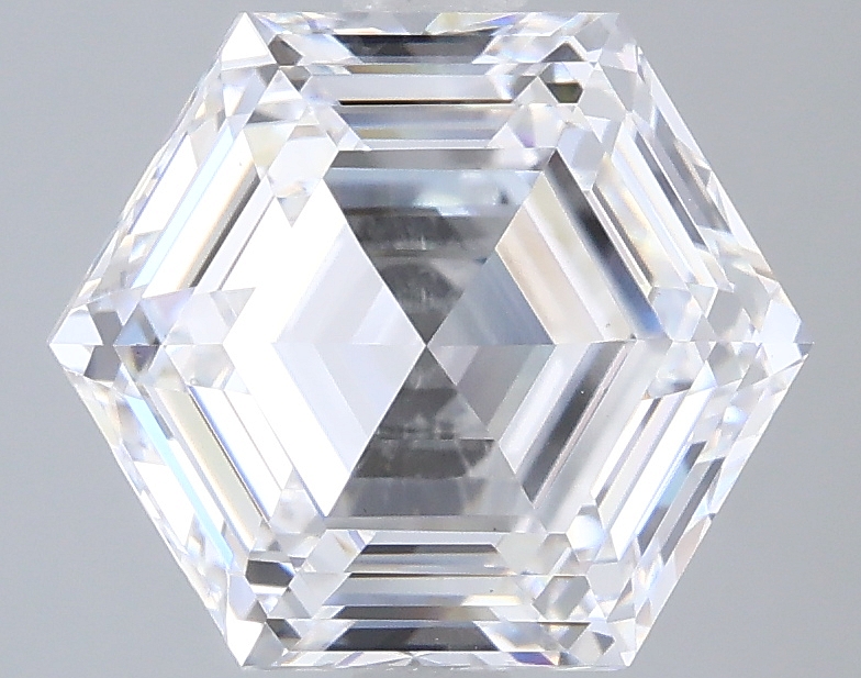 3.53 Carat Hexagonal Cut Lab Diamond