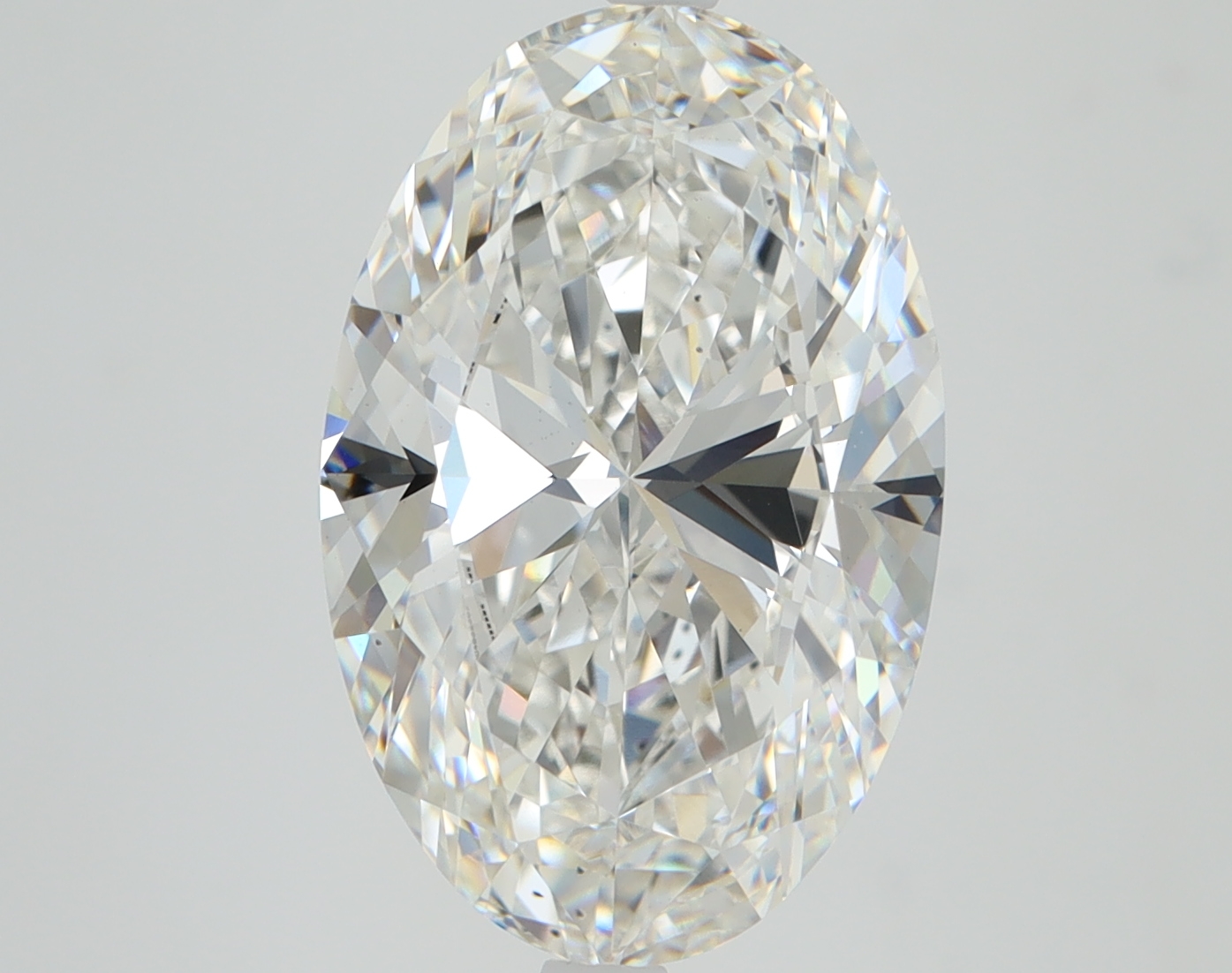 Oval 6.01ct F VS1