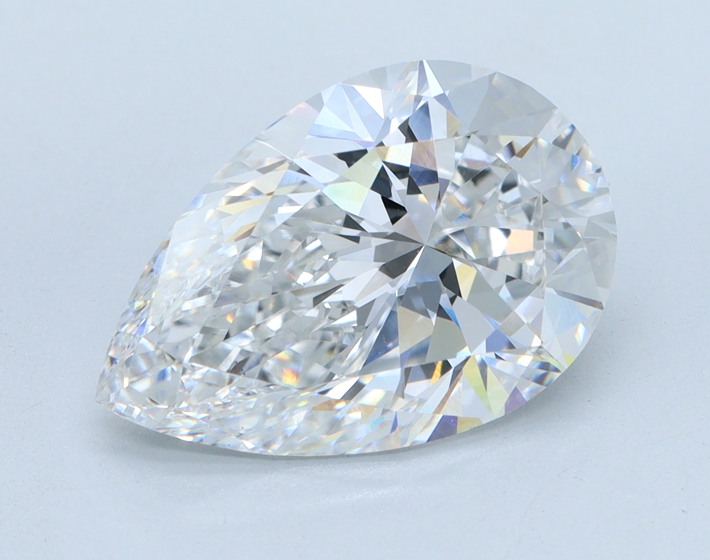 Pear 4.36ct D VS1