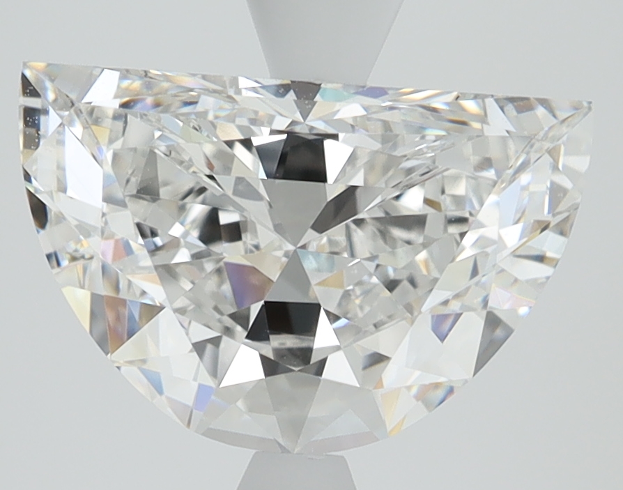 2.83 Carat Half Moon Cut Lab Diamond