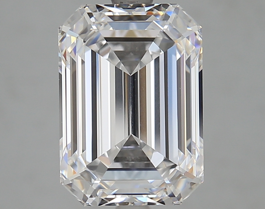 Emerald cut 4.21ct D VVS2