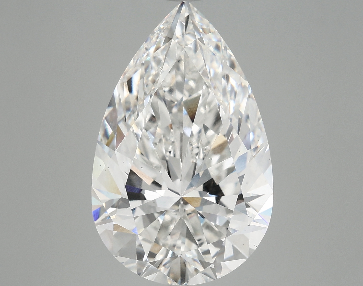 Pear 7.20ct F VS2