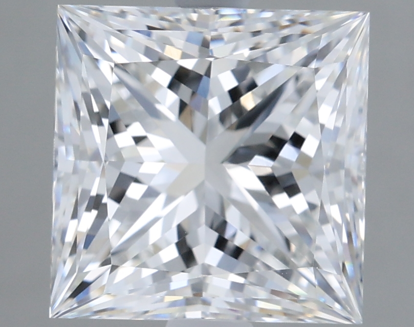 3.08 ct. princess Lab Grown Diamond front image