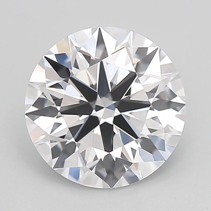 2.66 ct. round Lab Grown Diamond front image