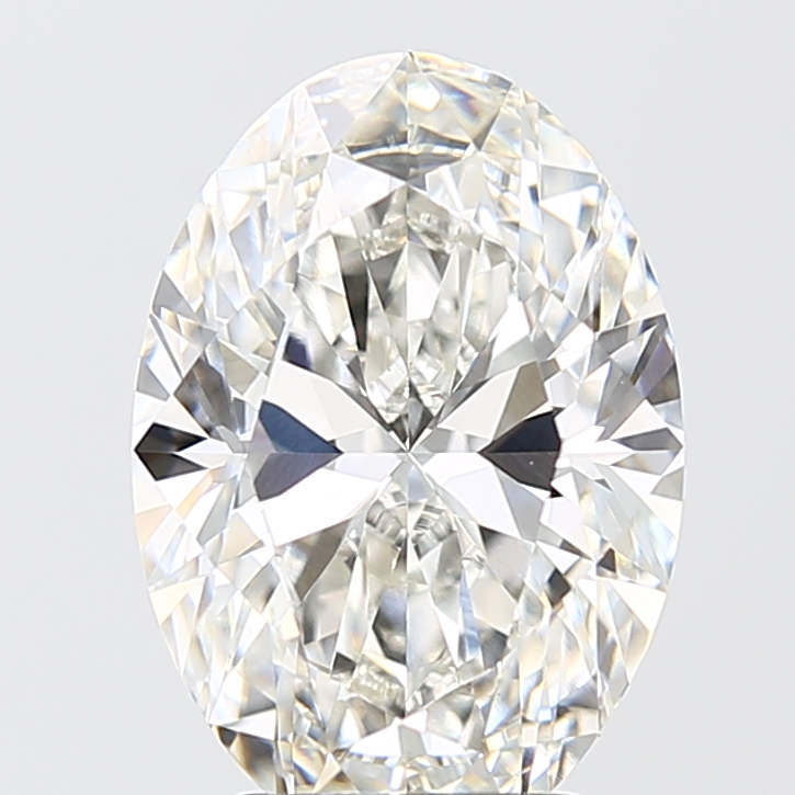 4.10ct Oval Lab-Grown Diamond · G/VVS2