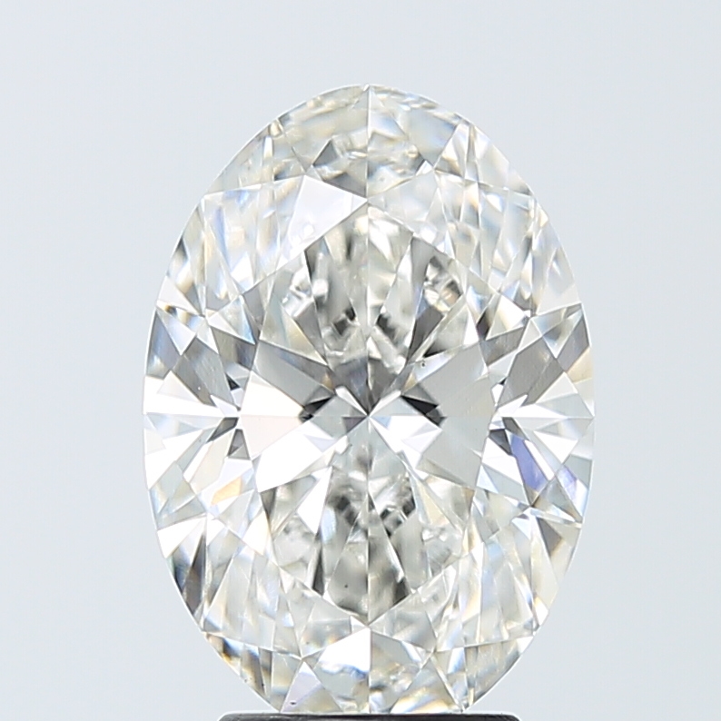 4.04 Carat Oval Cut Lab Diamond