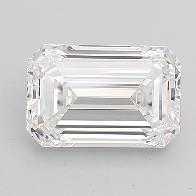 Emerald cut 5.23ct D VVS1