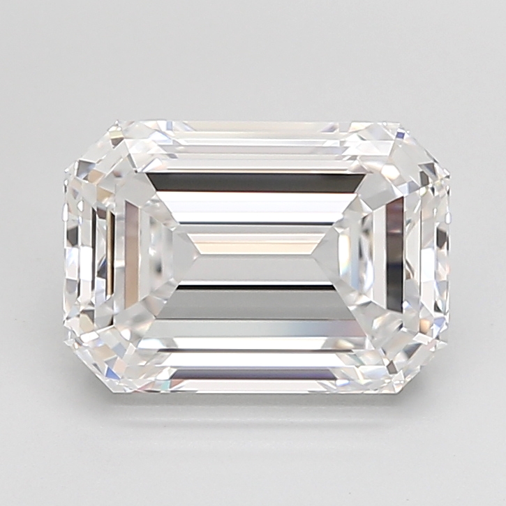 Emerald cut 4.11ct D IF