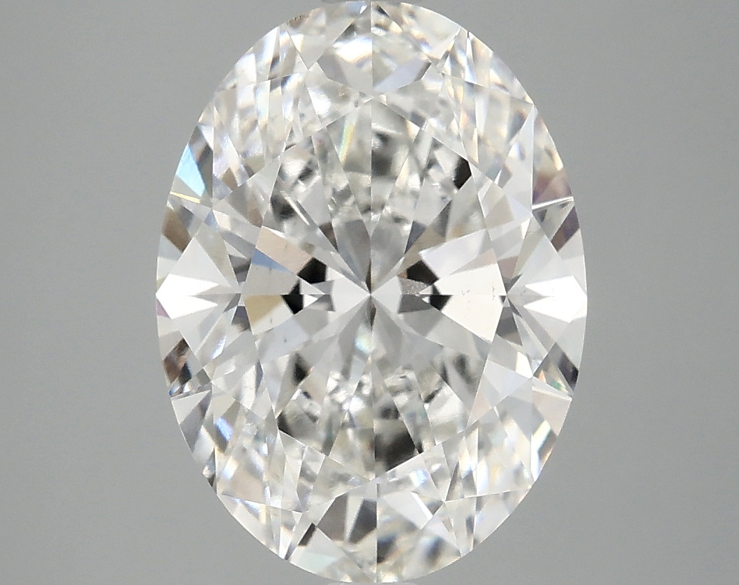Oval 4.07ct F VS2
