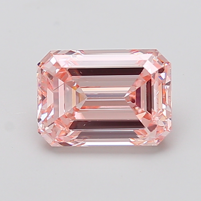 Emerald 3.01ct Fancy Vivid  Pink VS1