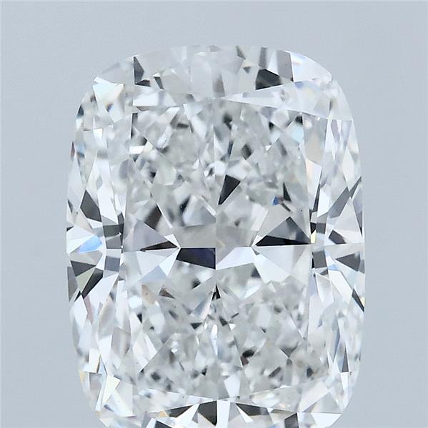 4.30 Carat Cushion Cut E VVS2 Diamond - view 1