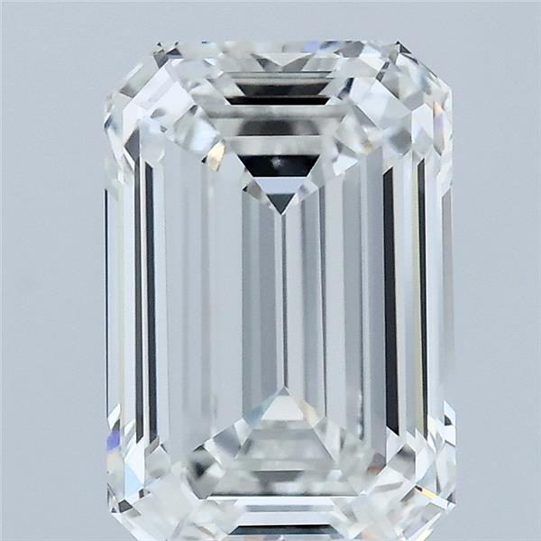 3.03 Carat Emerald Cut F VVS1 Diamond - view 1