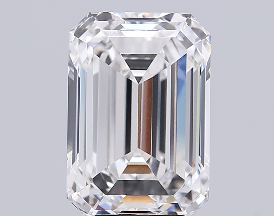 6.53 ct. emerald Lab Grown Diamond front image