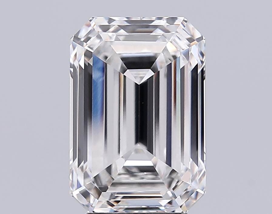 6.08 ct. emerald Lab Grown Diamond front image