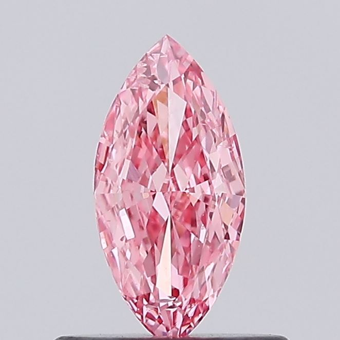 0.44ct Marquise Fancy Intense Pink VS2
