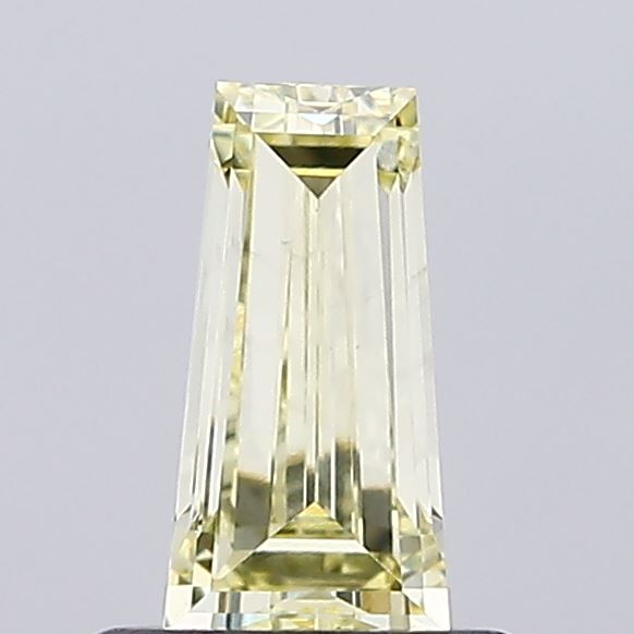 0.63ct Baguette Fancy Intense Yellow VVS2