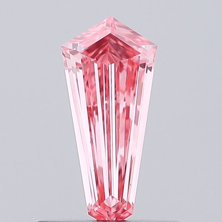 0.38ct Kite Fancy Intense Pink VS1