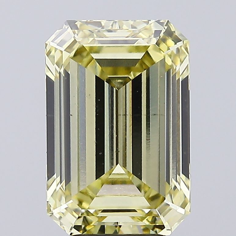 5.03ct Emerald Fancy Intense Yellow VS2