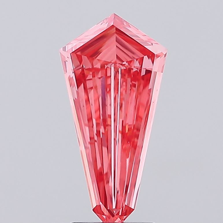 2.22ct Kite Fancy Vivid Pink VS1