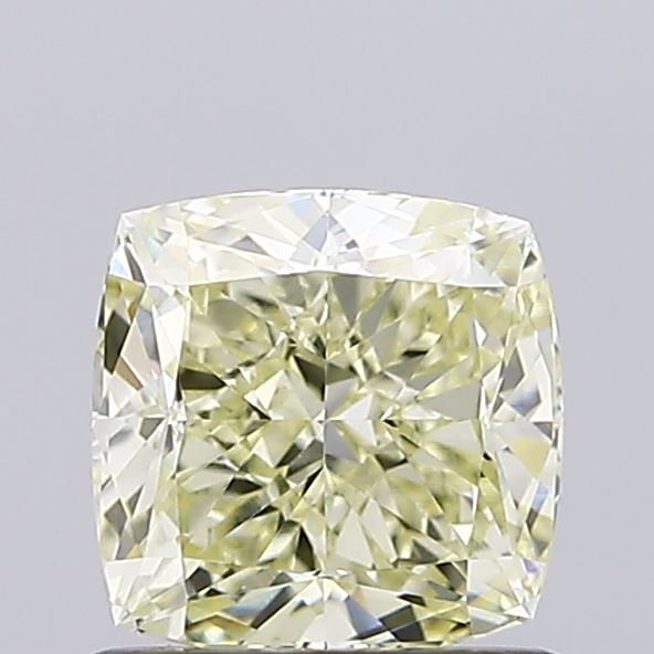 1.01ct Cushion Modified Fancy Intense Yellow VS1
