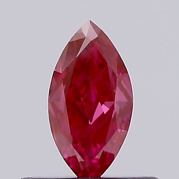 0.27ct Marquise Fancy Vivid Red VS1