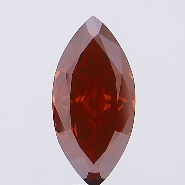 10.04ct Marquise Fancy Vivid Brown VS1