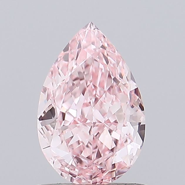 0.76ct Pear Fancy Vivid Pink VVS2
